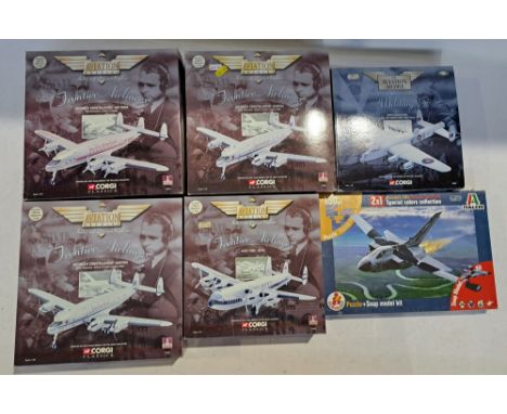 &nbsp;Corgi Aviation Archive a boxed 1:144 scale group comprising of civilian and military aircraft, to include; 47503 - Lock