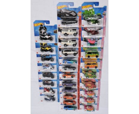 Mattel Hot Wheels 2023 Main Line complete sets x3, sets to comprise of Then &amp; Now (cars 1-10, to include 2x Treasure Hunt