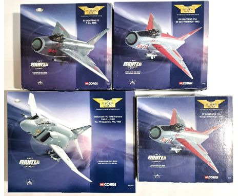 Corgi Aviation Archive (Jet Fighter Power Series) a boxed group of 1:72 scale Military Aircraft to include AA33202 McDonnell 