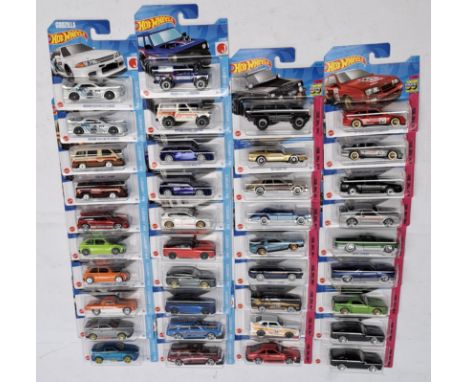Mattel Hot Wheels 2023 Main Line complete sets x2, sets to comprise of HW J-Imports (cars 1-10, to include 2x Godzilla Nissan