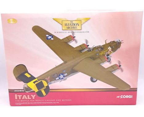 Corgi Aviation Archive, a boxed &nbsp;1/72 scale AA34010 (Italy - The Battle For Monte Casino And Beyond) Consolidated B-24H 
