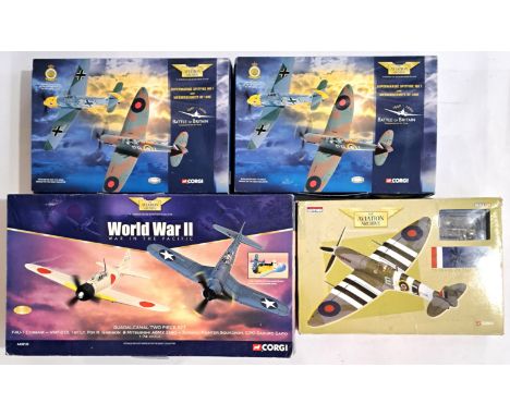 Corgi Aviation Archive, a boxed group of 1:72 scale Military Aircraft to include AA99120 (World War II - War In The Pacific) 