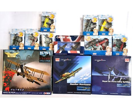 Corgi Aviation Archive, HM Hobbymaster (Air Power Series) &amp; Lledo, a boxed Military Aircraft group to include Corgi AA288