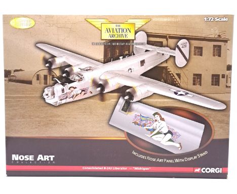 Corgi Aviation Archive, a boxed &nbsp;1:72 scale Military Aircraft US34011 (Noe Art Collection) Consolidated B-24J Liberator 