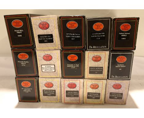 EFE, a boxed Group of 1:76 Scale Model Buses. Includes 25202 Bristol Rell Trent with others. Although unchecked for completen