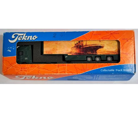 Tekno, a boxed 1:50 scale DAF Flower Truck "D.Q.F. - Dutch Quality Flowers".&nbsp;Although unchecked for completeness, condit