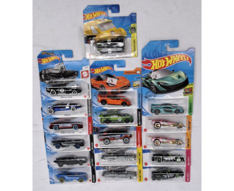 Mattel Hot Wheels mixed mainline group, to include, 2x 2023 Surf's Up Treasure Hunt Surf Crate, 2x 2022 HW Drift Treasure Hun