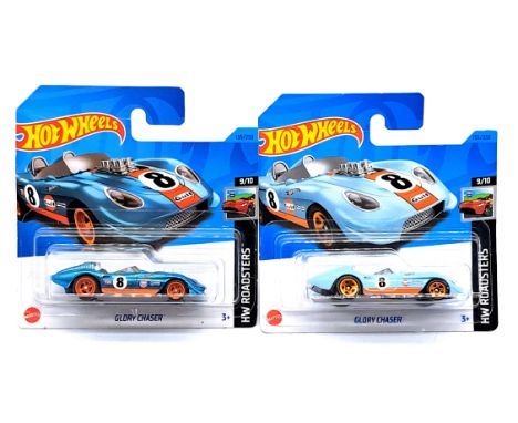 Mattel Hot Wheels 2023 HW Roadsters Super Treasure Hunt Glory Chaser, plus chase car, within Excellent sealed packaging, shor