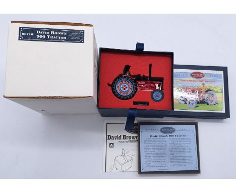 Britains No.08716 - David Brown 900 Tractor, boxed. Conditions appears Excellent with generally Excellent inner and outer box