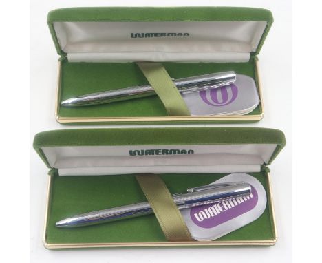Two cased Waterman Quattro ballpoint pens. UK P&amp;P Group 1 (£16+VAT for the first lot and £2+VAT for subsequent lots) 