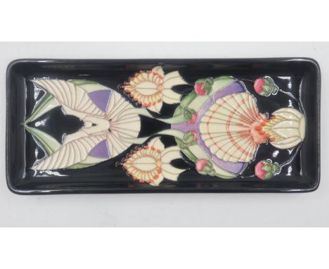 Moorcroft The Birth of Venus tray, limited edition 7/20, by Vicky Lovatt, no cracks or chips. UK P&amp;P Group 2 (£20+VAT for