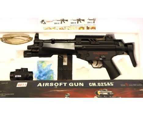 Cyma boxed CM025A5 electric airsoft assault rifle. P&amp;P Group 3 (£25+VAT for the first lot and £5+VAT for subsequent lots)