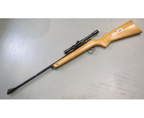 BSA Meteor 22 air rifle no TG98830 with scope. P&amp;P Group 3 (£25+VAT for the first lot and £5+VAT for subsequent lots) 