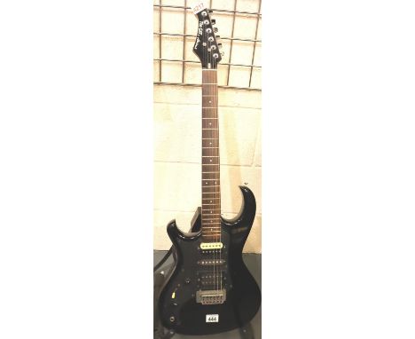 Avia Pro II Cat left handed electric five pickup guitar. P&amp;P Group 3 (£25+VAT for the first lot and £5+VAT for subsequent