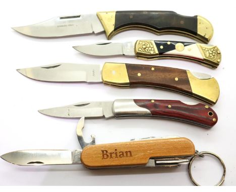 Box of mixed penknives. P&amp;P Group 1 (£14+VAT for the first lot and £1+VAT for subsequent lots) 