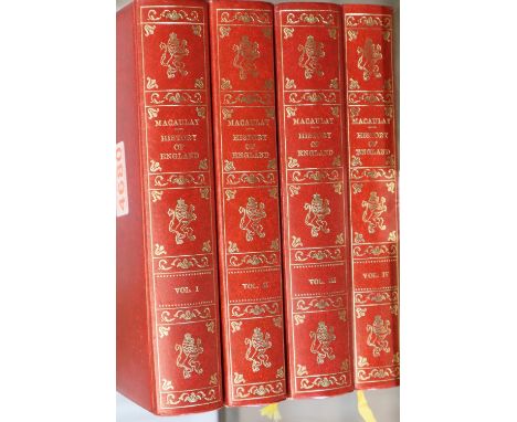 Heron books Macaulays History of England in four volumes. P&amp;P Group 3 (£25+VAT for the first lot and £5+VAT for subsequen