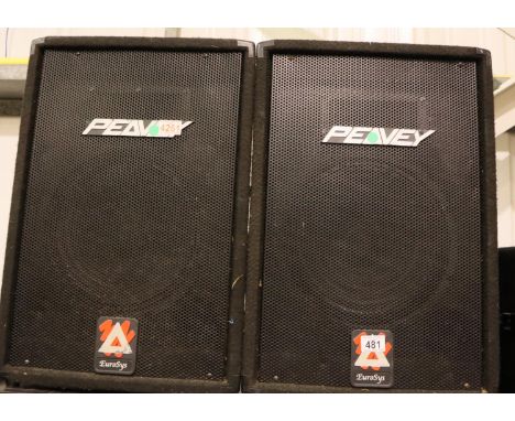 Peavey Eurosys2, pair of large speakers. Not available for in-house P&amp;P, contact Paul O'Hea at Mailboxes on 01925 659133 