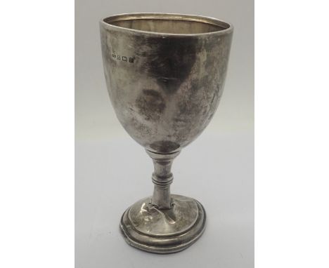 Hallmarked silver damaged Cheshire ACU trophy 111g.  P&amp;P Group 1 (£14+VAT for the first lot and £1+VAT for subsequent lot