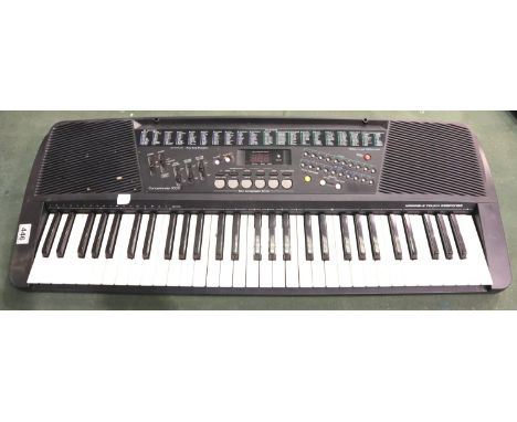 Concertmate 1000 keyboard lacking power lead. P&amp;P Group 3 (£25+VAT for the first lot and £5+VAT for subsequent lots) 