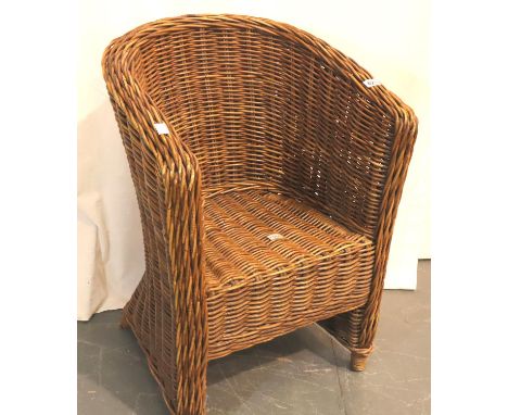 Heavy cane chair in good condition, H: 90 cm. Not available for in-house P&amp;P, contact Paul O'Hea at Mailboxes on 01925 65