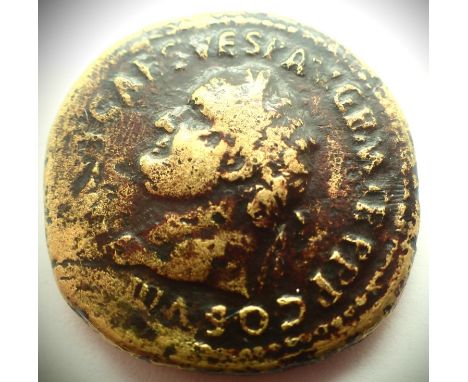 (9-79 AD) Roman Orichalcum Sestertius of Emperor Vespasian. P&amp;P Group 1 (£14+VAT for the first lot and £1+VAT for subsequ