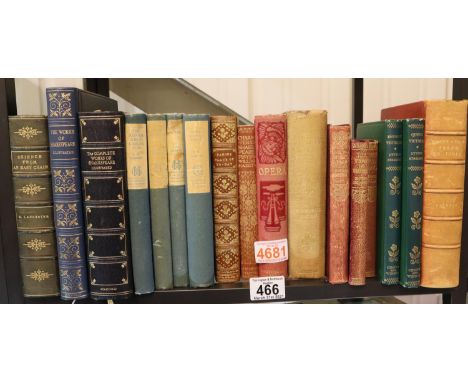 Shelf of antiquarian and Shakespeare books. P&amp;P Group 3 (£25+VAT for the first lot and £5+VAT for subsequent lots) 