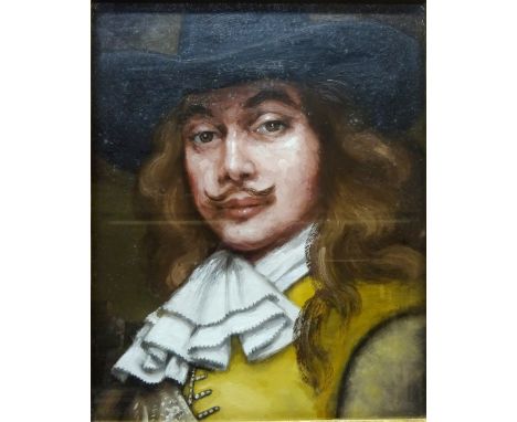 Portrait of Rembrandt, oil on canvas unsigned in ornate frame 49cm x 39cm  Condition Report Click here for further images, co