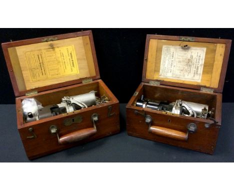 A Dobbie McInnes Steam Engine indicator, No.1, cased;  another, No.2 (2) 