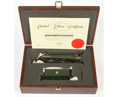 Bachmann 31-953C (Limited Edition) 4-6-2 BR A4 Class Steam Locomotive No. 60008 "Dwight D.Eisenhower", complete with certific