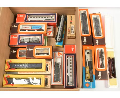 Lima, Roco &amp; Similar HO Gauge mixed group of Rolling Stock to include Ref 4316 DB Crane and others (see photo). Condition