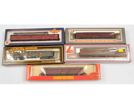 Bachmann Branchline OO Lima and others GUV and SIPHON G wagons - To include 34-653 Thompson BG Full Brake Crimson BR, Dapol B