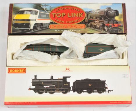 Hornby (China/GB) OO Locomotives - R3420 Late BR Drummond 700 Class '30346' and R.286 Class A4 'Wild Swan'. Conditions: Appea