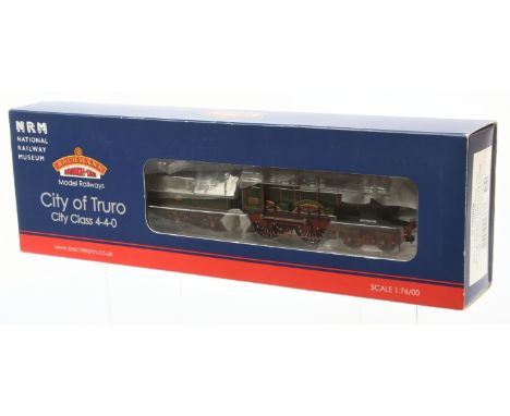Bachmann 31-725NRM 4-4-0 GWR City Class Steam Locomotive No. 3717 "City of Truro", produced exclusively for The National Rail