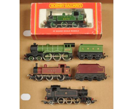 Hornby (GB) OO Lima Locomotives - To Include R316 J83 '8473', R866 B12 '8509' and Lima 205110 5574. Conditions: Good to Good 