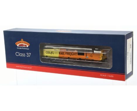 Bachmann 32-789 Class 37/0 Colas Diesel Locomotive No. 37099 "Merl Evans". Condition is Mint in Excellent box and outer sleev