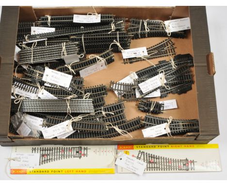 Hornby (GB/China) and Lima sectional track and Pointwork - Conditions: Mostly Good to Good Plus.