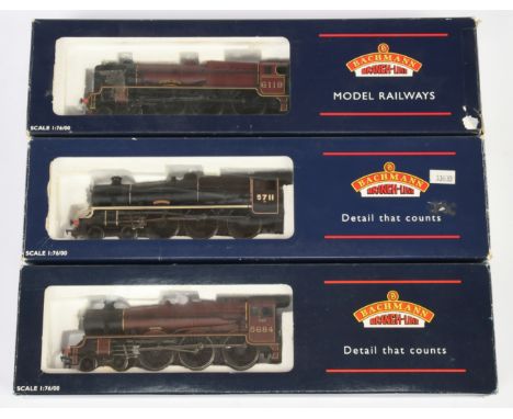 Bachmann group of Steam Locomotives to include 31-157 4-6-0 LMS Jubilee Class Steam Locomotive No. 5684 "Jutland" and others 