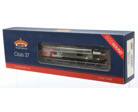 Bachmann 32-393DS Class 37/7 Europhoenix Diesel Locomotive No. 37884 with DCC Sound Fitted. Condition is Mint in Excellent bo