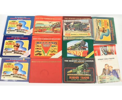 Hornby Companion Series books + other booklets &amp; leaflets. to include Volume 3, 3a, 4, 4a, 5, Hornby Dublo 1959 catalogue