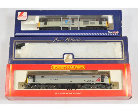 Lima OO and Hornby (GB) Railfreight Locomotives - R.2013A Class 47 'Freightliner 1995', L204799 Class '60033' 'Tees Steel Exp