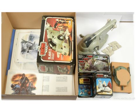 Kenner Star Wars vintage Return of the Jedi ISP-6 EMPTY BOX, Good. Palitoy Star Wars vintage The Empire Strikes Back Slave 1,