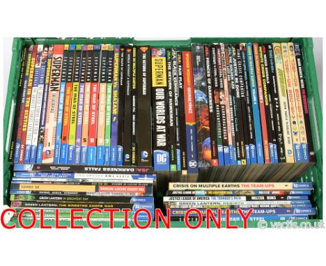 DC Comics Graphic Novels x sixty-two including Superman The Man of Steel vol 1 to 9, Final Crisis Companion, Crisis On Multip