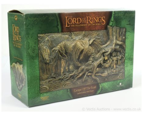 Sideshow Weta Collectibles The Lord of the Rings The Fellowship of the Ring Escape off the Road limited edition Wall Plaque 8