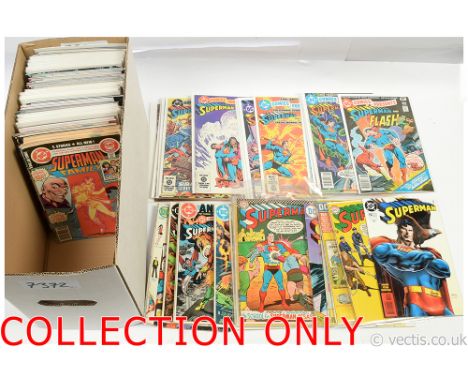 Large quantity of DC Comics Superman comics including DC Comics Presents various issues x 13, includes key issues Superman an