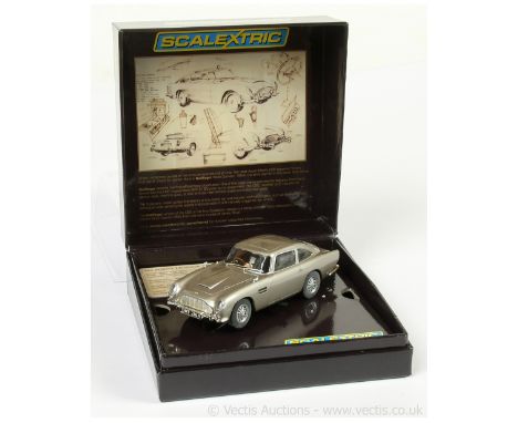 Scalextric C3162A James Bond Aston Martin DB5 Slot Car, from the film Goldfinger (1st of 3 limited edition) with credit card 