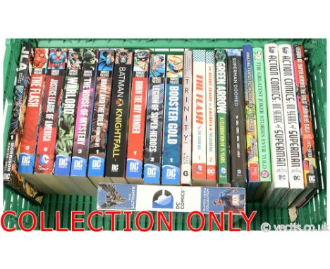 DC Comics Graphic Novels x twenty-one including Green Arrow, Robin The Boy Wonder, The Flash, Batman Knightfall, The House of