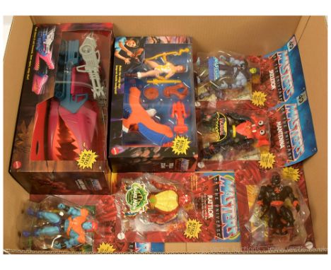 Mattel re-issue Masters of the Universe figures and vehicle x seven includes Skeletor, Mantenna, Anti-Eternia He-Man, Rattlor