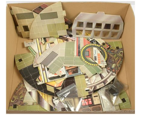 Palitoy Star Wars vintage Death Star Play-set parts, generally Fair (incomplete).