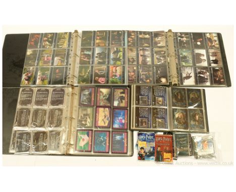Large quantity of Harry Potter trading cards including ArtBox Memorable Moments cards, with costume cards x 12, coin cards x 