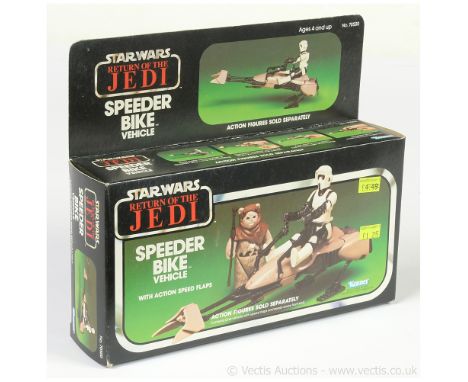 Kenner Star Wars vintage Return of the Jedi Speeder Bike, within Near Mint sealed box.